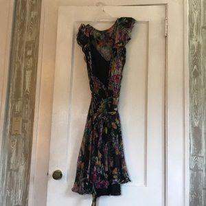Ralph Lauren silk floral dress